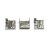 Band-It 316 Stainless Steel Clips - 1/4"
